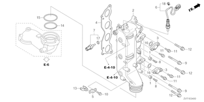 OEM Genuine Honda BF75 BF90 BF100 BF115 BF140 BF150 Oxygen Sensor