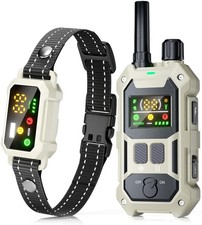 Military Dog Shock Collar - 4200ft Dog Training Collar with Remote, 4 Trainin...