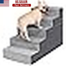 Pet Stairs Foam Dog Steps Non-Slip Dog Ramp Small Medium Pets Easy Clean New