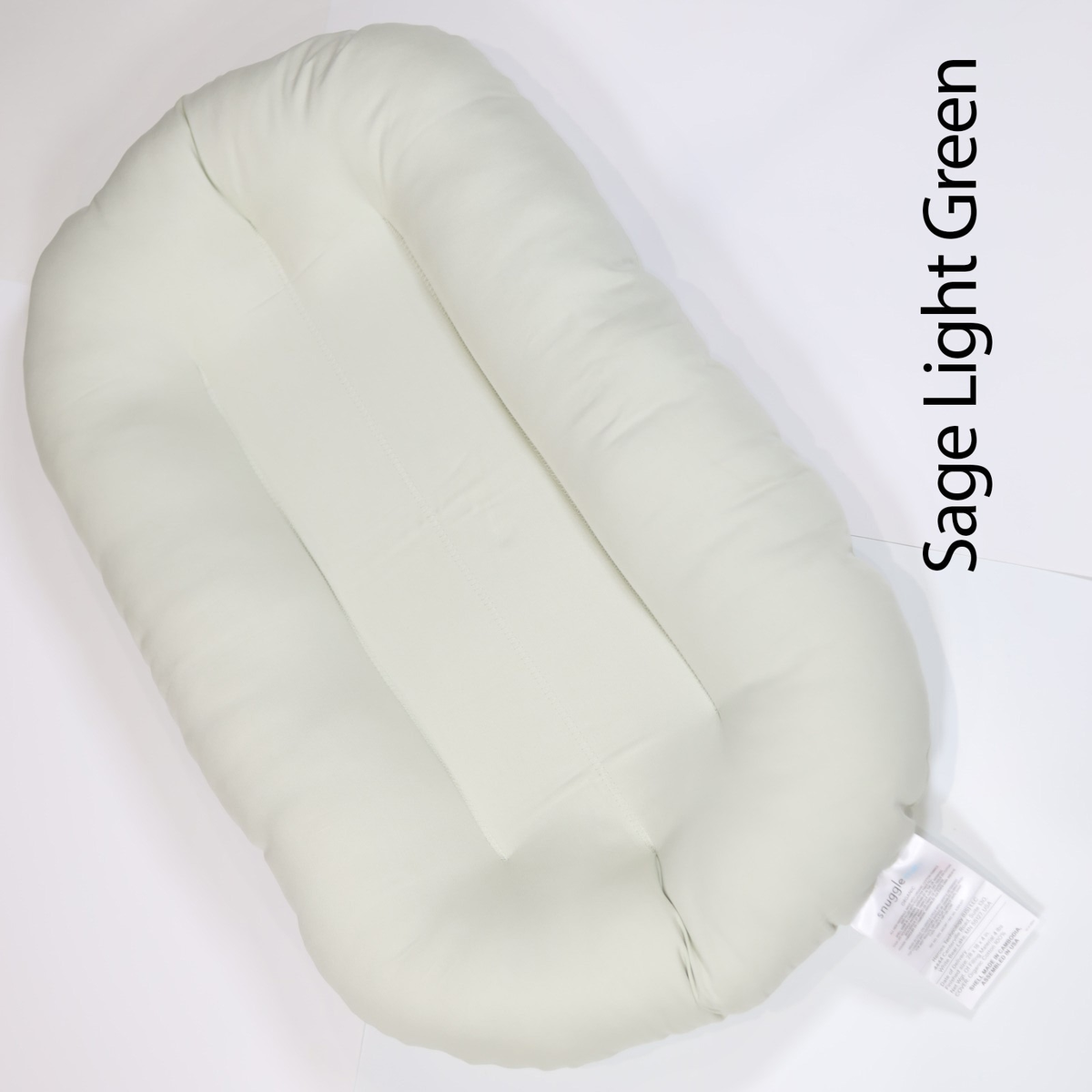 Snuggle Me Toddler Lounger Organic 100% Cotton Cover Color Sage 