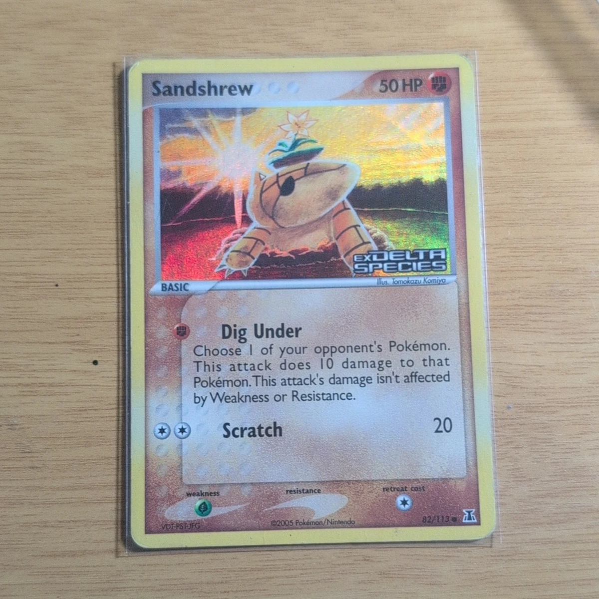 Sandshrew Pokémon TCG Cards for sale | eBay