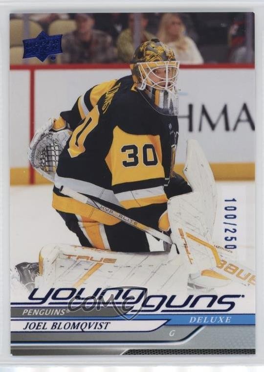 2024-25 Upper Deck Series 2 Young Guns Deluxe /250 Joel Blomqvist #483 Rookie RC