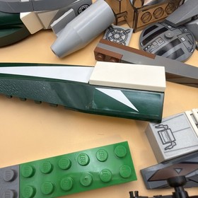 LEGO Star Wars Lot Parts Pieces, incomplete Sets Partial Ship 8095 3085 9498 9oz