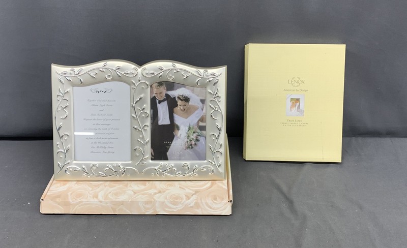 Pair of Lenox Wedding Picture Frames in Original Boxes