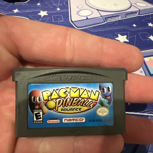PacMan Pinball Advance Authentic Gameboy Advance Game GBA TESTED Cartridge Only