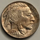 1930 Buffalo Nickel Philadelphia Full Horn Five Cents 5c BN1986