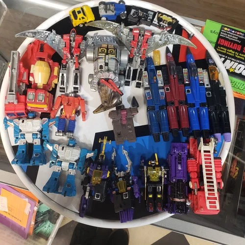 LOT Vintage G! TRANSFORMERS For Parts or Repair Swoop Slag Skywarp Astrotrain