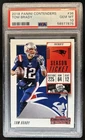 2018 Panini Contenders Tom Brady Season Ticket #36 Patriots PSA 10 GEM MINT