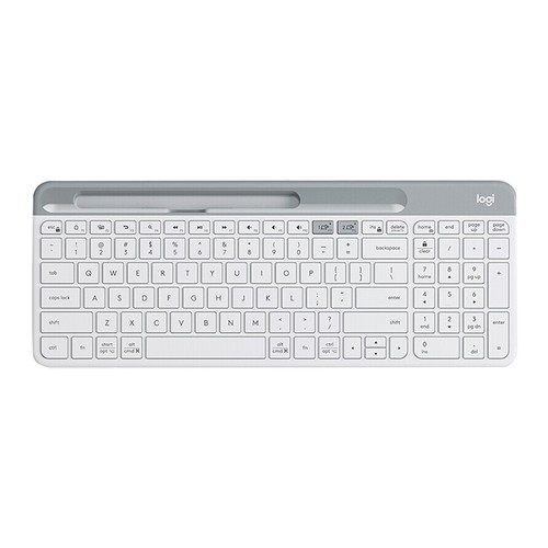 Logitech K580 Multi-Device Slim Wireless Keyboard, Built-in Cradle for Device - Picture 18 of 19