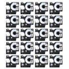 20×12mm Ruban Étiquettes pour DYMO D1 45020 Blanc sur Transparent LabelManager