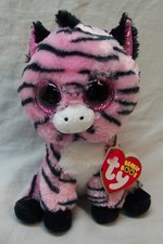 TY Beanie Boos BIG EYED BROWN HARRIET THE HORSE 6" Plush STUFFED ANIMAL NEW