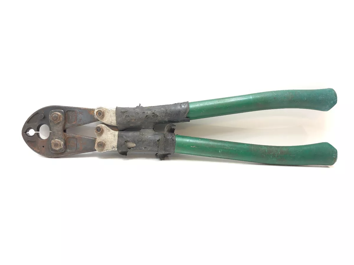 Greenlee K425BG Manual Cable Crimping Tool with BG and D3 Die Grooves