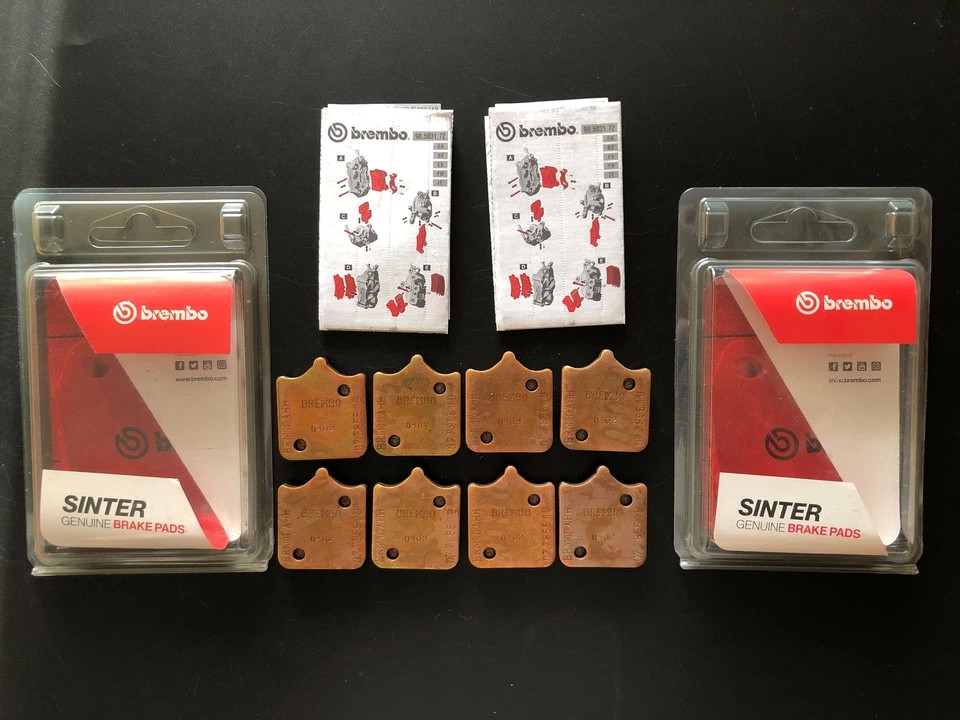 2 X Brembo Bremsbeläge vorn 07BB3396 OEM BMW S1000RR S1000R Bj.2009-2018 - Bild 2 von 2