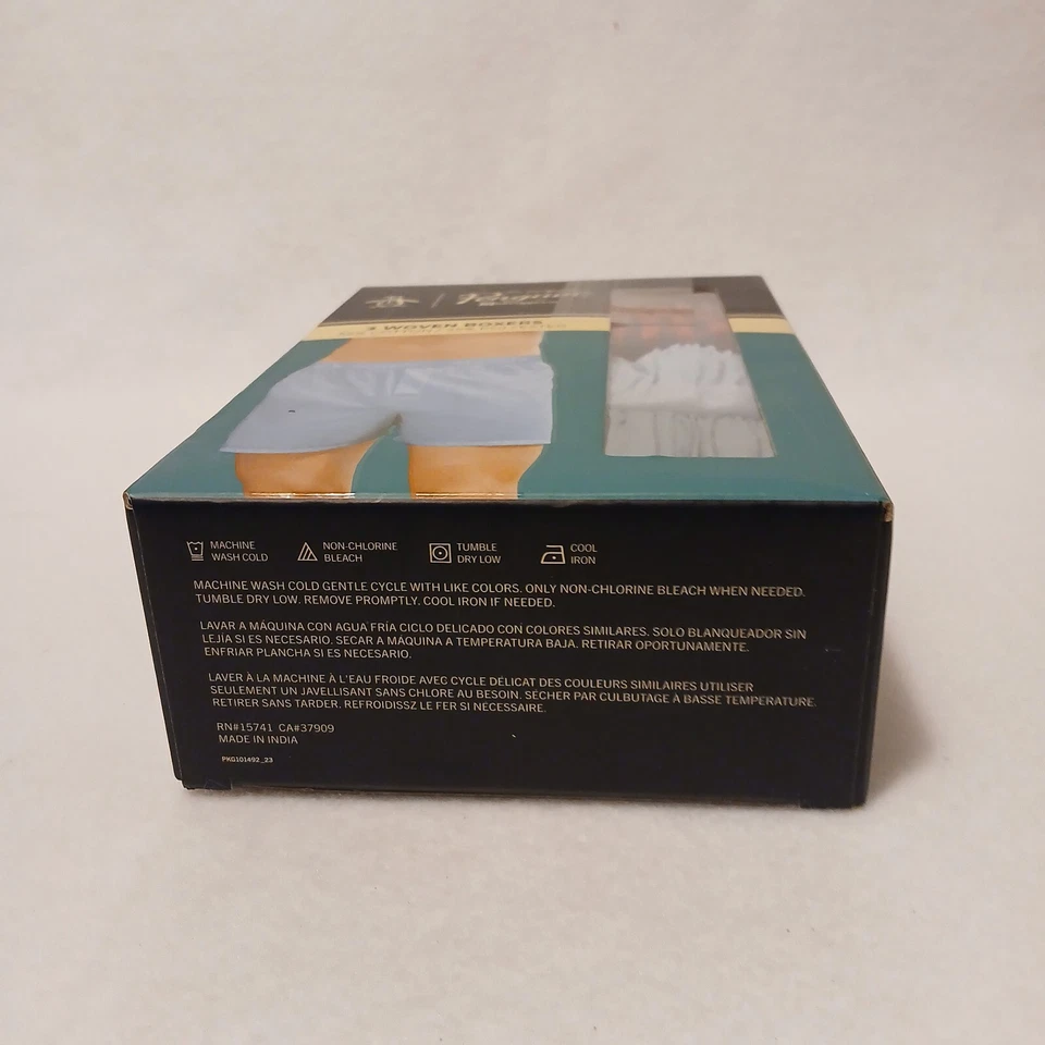 Paquete de 3 calzoncillos boxer tejidos de algodón para hombre Penguin By Munsingwear nuevos talla S Foto 3 de 4