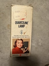 GENERAL ELECTRIC GE QUARTZINE LAMP FFJ 120V 600W Vintage
