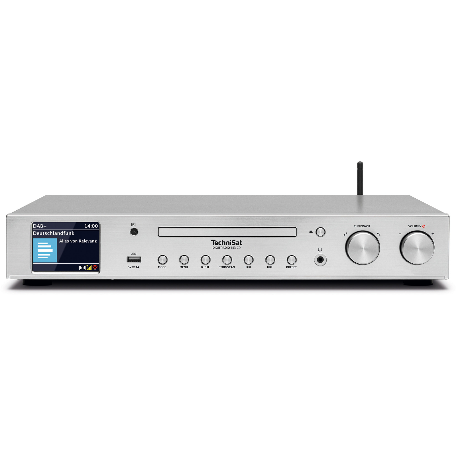 Thumbnail - Technisat Digitradio 143 Cd (v3) , Internetradio, Silber