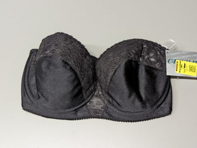 Carnival Creations Strapless Pushup Bra Style 123 - Black Size 36DD