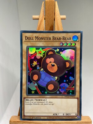 Puppe Monster Bär-Bär - Super Rare 1. Auflage MP23-DE052 - NM - YuGiOh