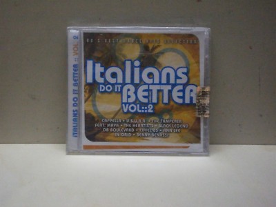 Italians do it better Vol.2 - CD Compilation - 90's Best Dance Hits Selection - Eif