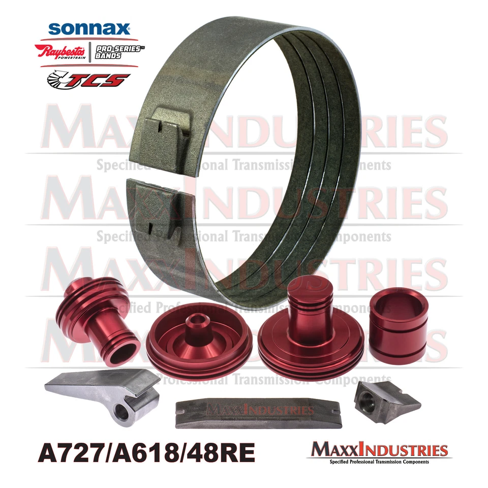 Combo de banda de transmisión y servo A727-A618-48RE alto rendimiento AMPLIO Ridgid Foto 2 de 4