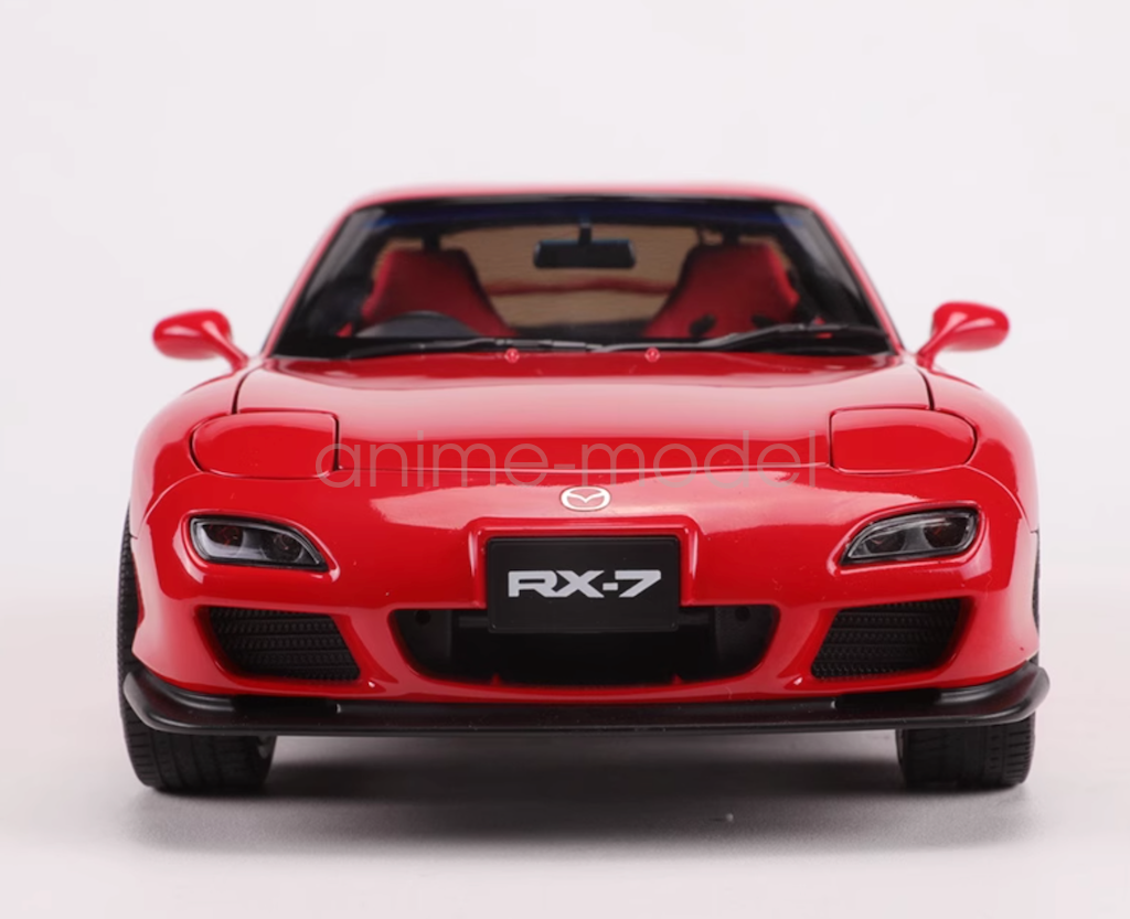 For Polar Master 1:18 Scale Red RX7 FD Spirit R Engine Sport