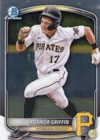 KONNOR GRIFFIN 2025 BOWMAN  SILVER CHROME CARD #BCP-86