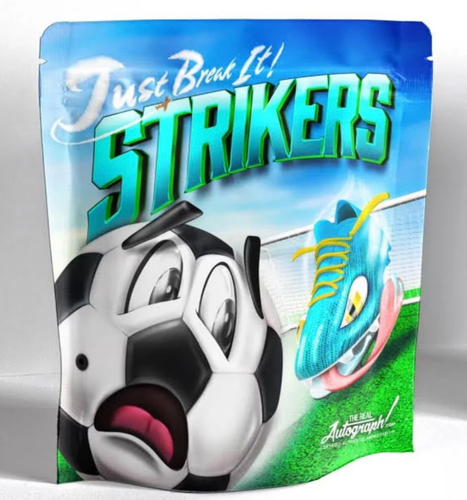 Mystery Strikers Soccer SIgned Jersey - The Real Autograph