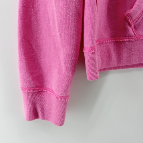 hollister girls youth full zip hoodie sweater size medium fleece sweatshirt pink - Picture 4 of 9