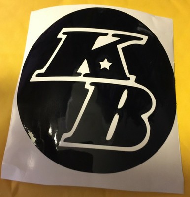 Kobe Bryant KB #24 Logo Lakers Sticker Decal Laptop Car ...