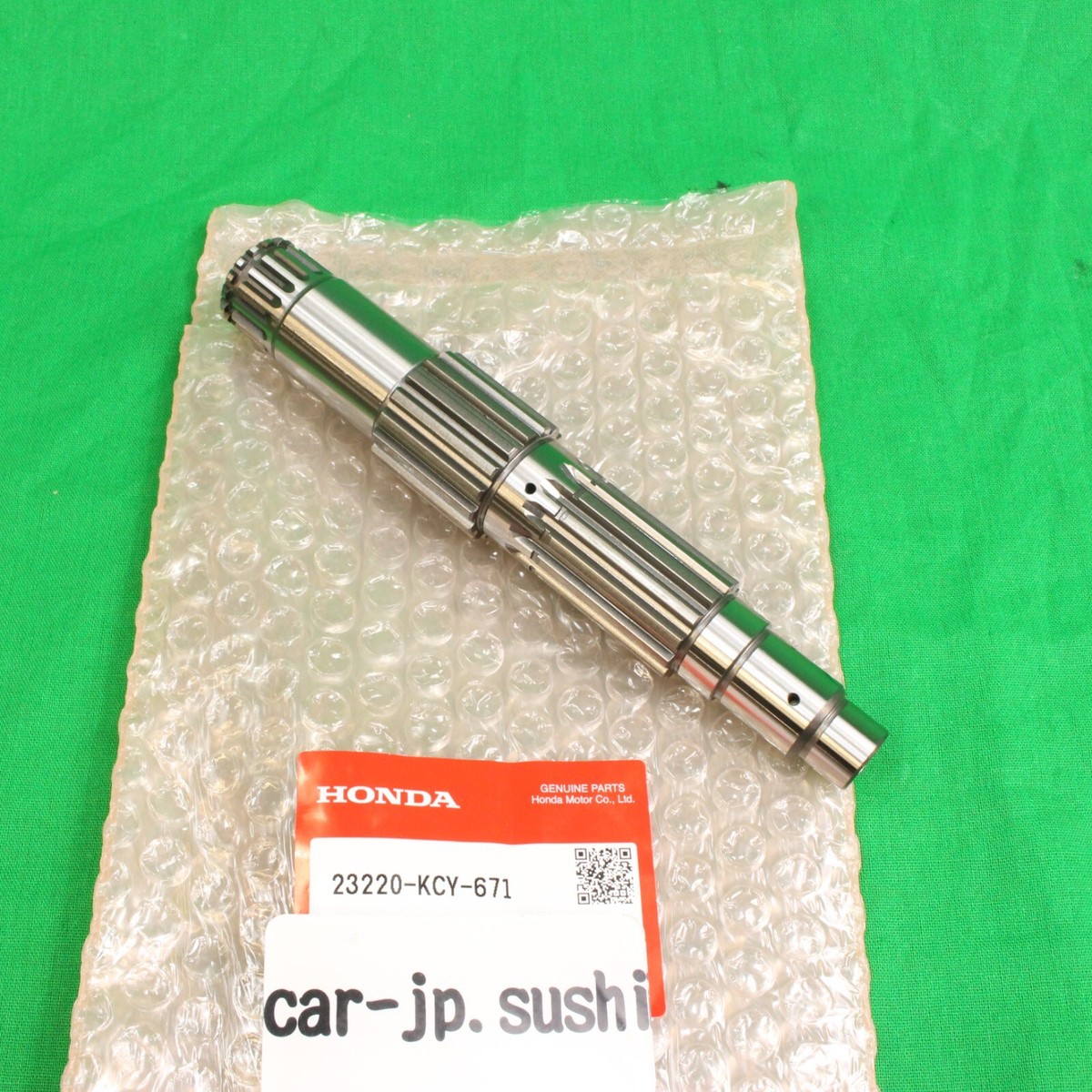 HONDA Genuine 1999-2004 XR400R COUNTER SHAFT 23220-KCY-671 | eBay