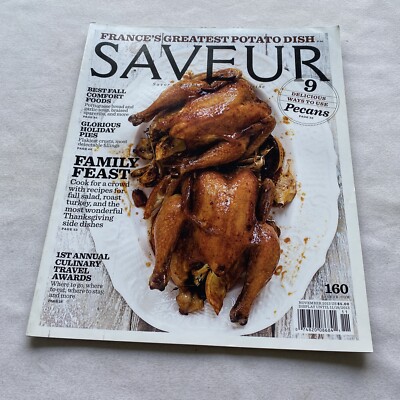 2013 November Saveur Magazine France Greatest Potato Dish (CP154)