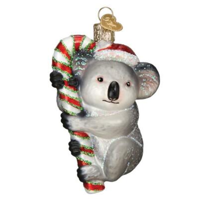 Old World Christmas CHRISTMAS KOALA (12590) Glass Ornament w/OWC Box
