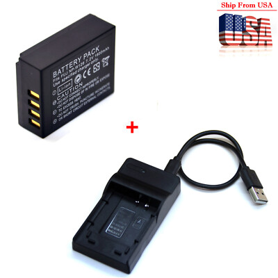 Battery / Charger For NP-W126 Fujifilm X-E1 X-E2 X-E2S X-E3 X-H1 X-M1 X-T2 X-T3