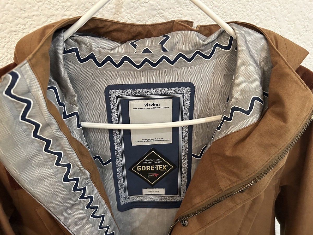 RARE Visvim Chieftain 3L Cotton Linen Gore Tex Parka Coat RARE Visvim Chieftain 3L Cotton Linen Gore Tex Parka Coat
