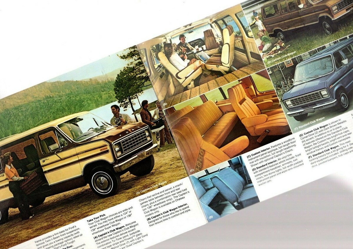1979 Ford STATION WAGONs Brochure: LTD,FAIRMONT,PINTO,CLUB Van