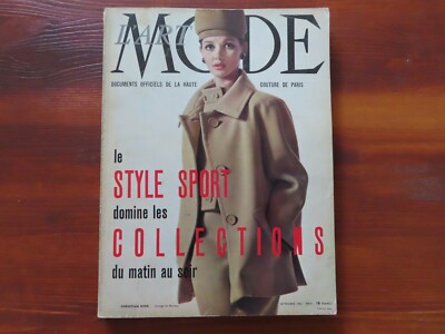 L'Art et la Mode September 1963 Dior Balmain Fabiani