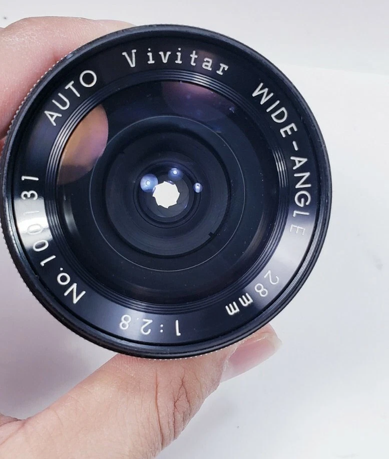 VIVITAR 28mm 1:2.8 Wide-Angle Manual Focus Lens For Nikon Non AI mount - Image 4 of 4