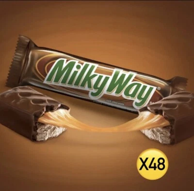 MILKYWAY New ListingMilky Way Milk Chocolate Candy Bars 1.84oz (48 Individual Bars) NEW!!