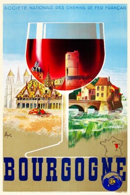 Tourisme LAC D'ANNECY Rahh - POSTER HQ 60x90cm d'une AFFICHE VINTAGE