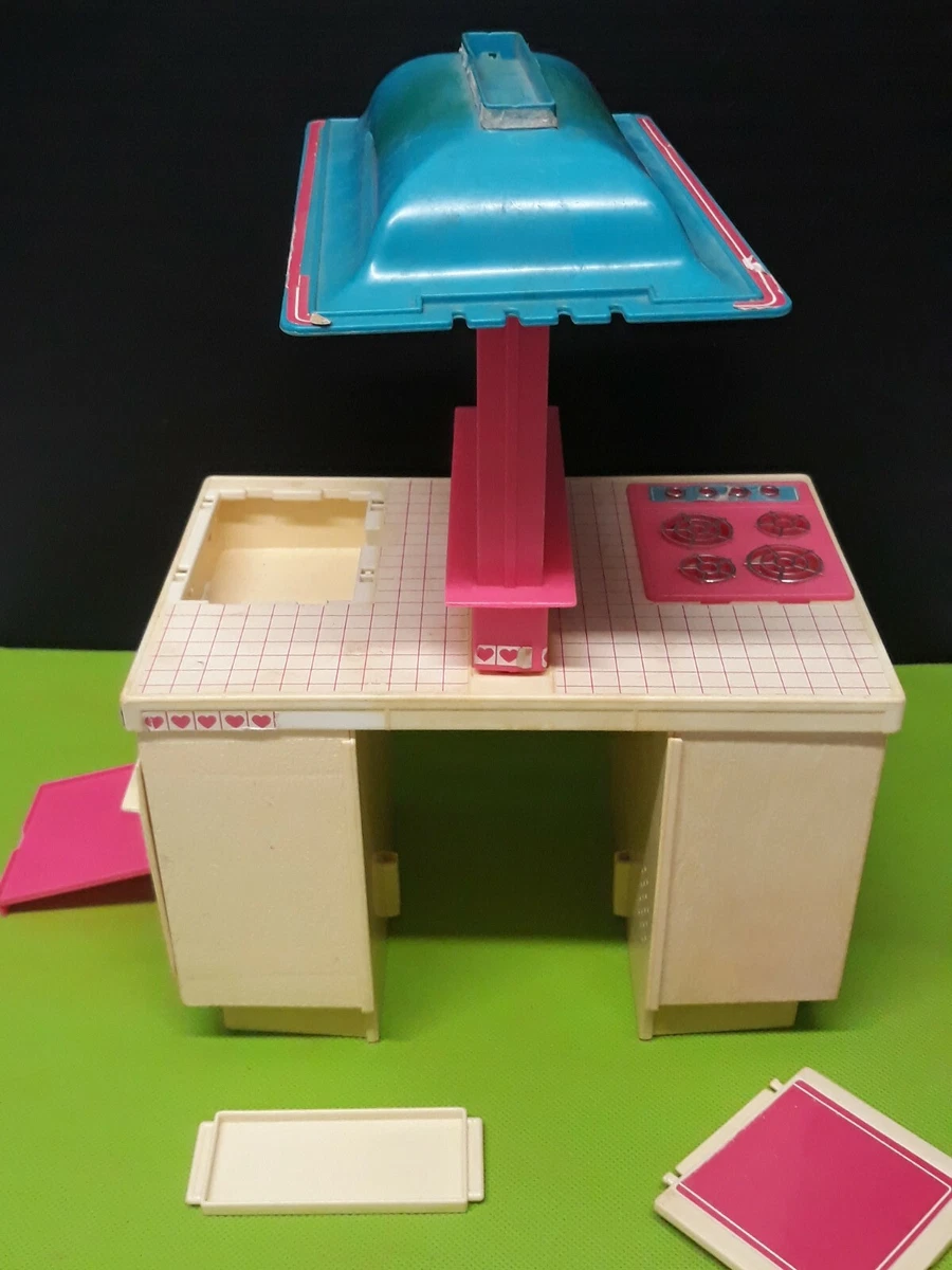 Barbie Mattel 80's Kitchen Kitchen Kitchen VINTAGE