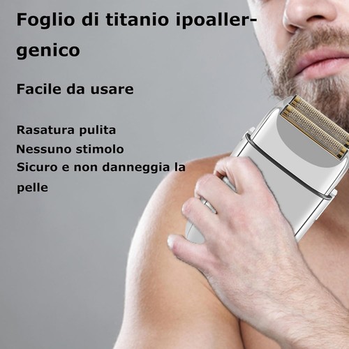 Ergonomic Metal Electric Shaver with Fast Recharge - Sleek & Powerful Delivery - Picture 8 of 10