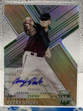 2019 Elite Extra Edition Autographs Status Die Cut Emerald 177 Avery Short 1/25