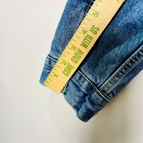 Levi’s Giacca Denim Sherpa Foderata Western Uomo Media Outdoor Comfort Trucker - Foto 7 di 16