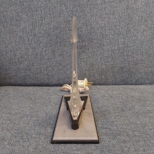 Vintage USSR Cosmos Rocket Space Soviet Night Desk Lamp Sputnik - Works - Picture 11 of 24