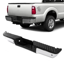 Rear Chrome Bumper Assembly W/ Parking Hole Fits 08-16 F250 F350 F450 Super Duty