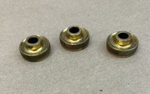 1930's The Buescher  LP 232 Trumpet Valve Top Caps