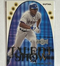 Vernon Wells 2000 Metal Talent Show Insert TS8 Toronto Blue Jays