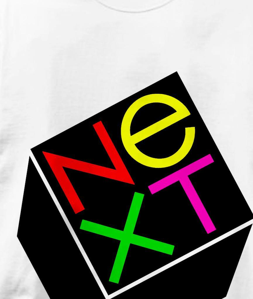 Next Computer Vintage Logo Geek T Shirt | eBay