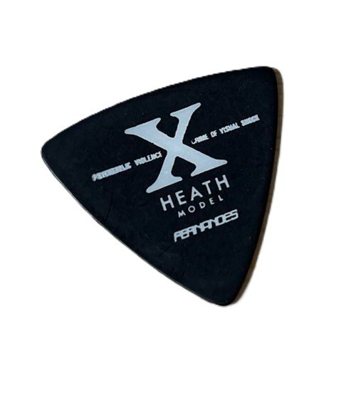 【 HEATH】モデル ギターピックＸ JAPAN Fernandes - X JAPAN ギター ベース ピック HIDE PATA HEATH の