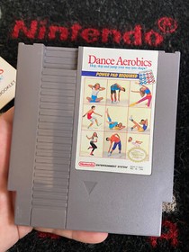 Dance Aerobics w/ Manual (Nintendo Entertainment System, 1989) NES